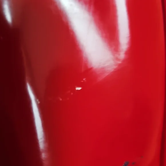 Coach 2011 Red Patent Leather Quilted Satchel - Picture 13 of 13